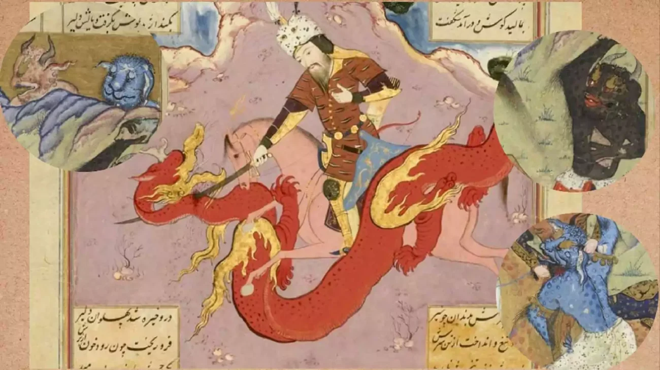 بررسی داستان هفت خوان رستم در شاهنامه