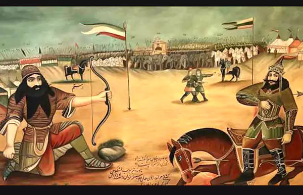 رستم و اشکبوس در شاهنامه