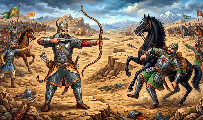 داستان رستم و اسفندیار از شاهنامه خلاصه و ساده