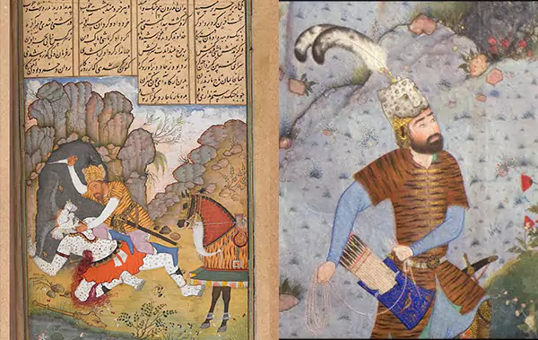 مقایسه داستان های هفت خوان رستم و هفت خوان اسفندیار