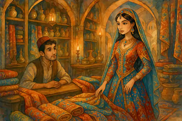 سه داستان از هزار و یک شب خلاصه شده همراه با تصویرسازی