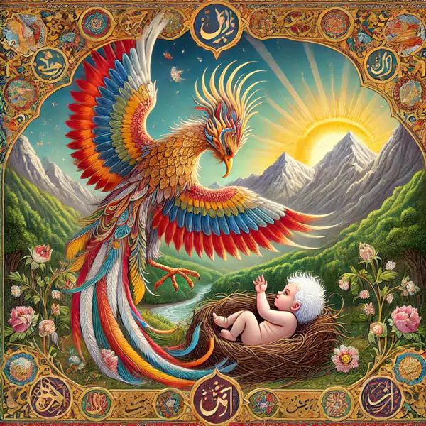 داستان سیمرغ در شاهنامه؛ سه داستان از پرنده افسانه ای ایران