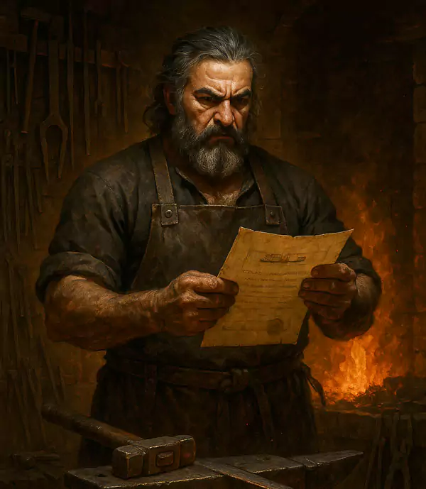 داستان کاوه آهنگر برای کودکان؛ روایتی از شجاعت و آزادی