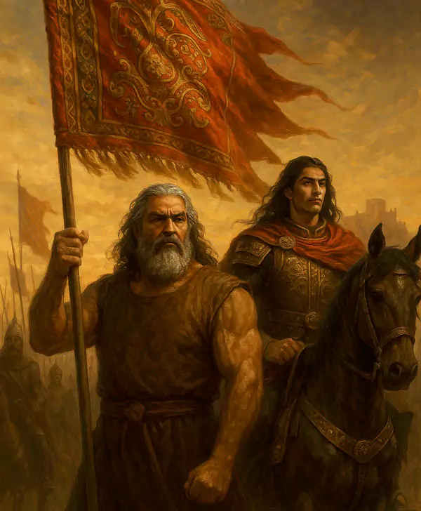 داستان کاوه آهنگر برای کودکان؛ روایتی از شجاعت و آزادی