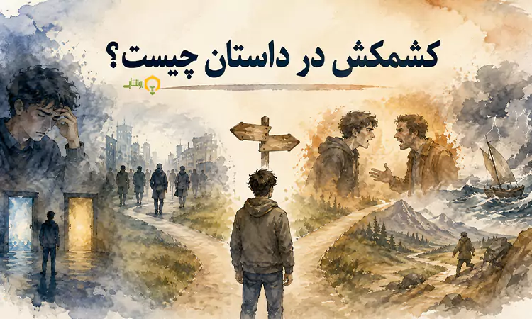 کشمکش در داستان چیست؟ بررسی انواع کشمکش با مثال